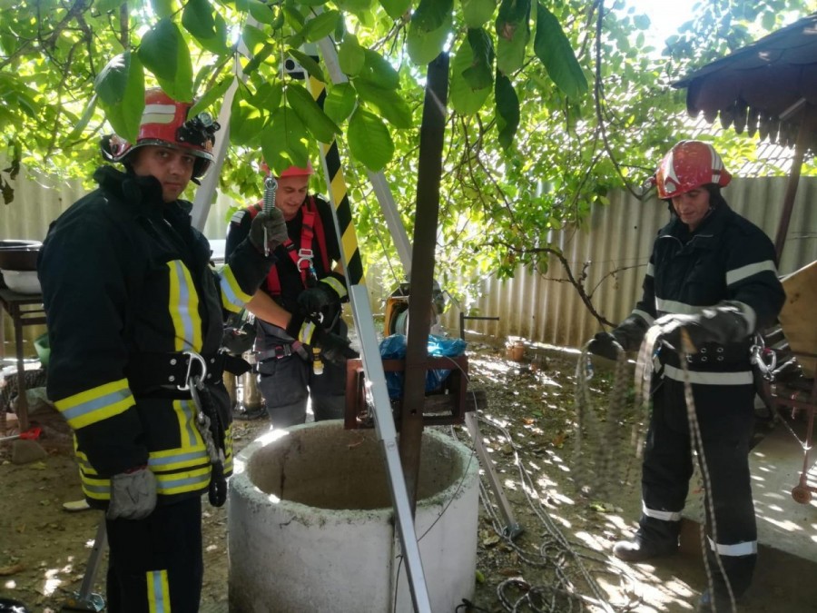 S-a înecat în fântână la Cuvin