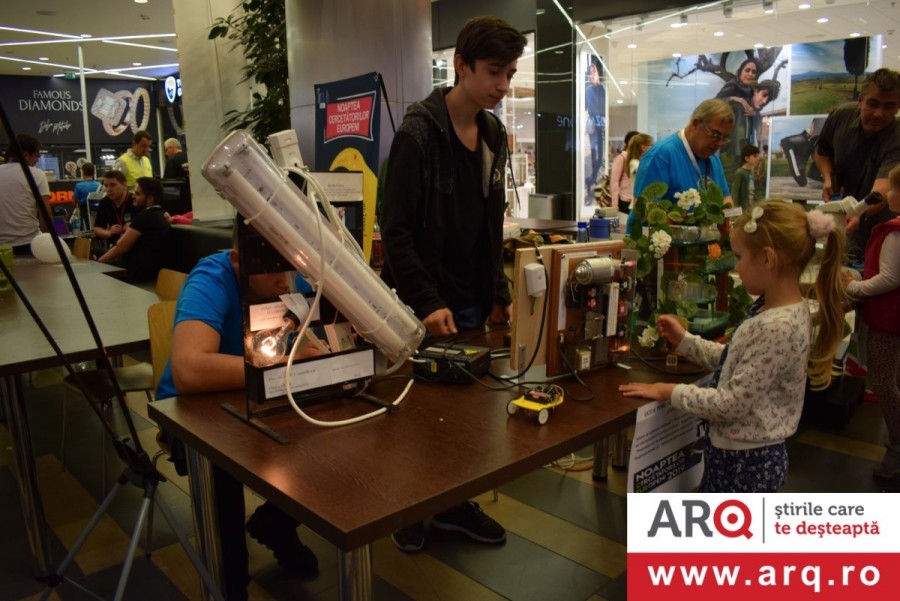 UAV: Noaptea Cercetătorilor Europeni 2019 la Atrium Mall