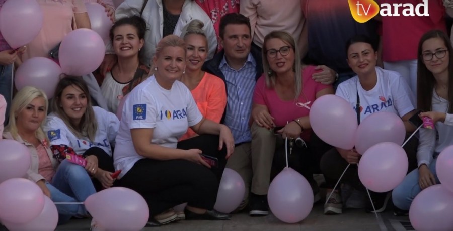 „Puterea rozului-mergi azi la control”, o acțiune de informare a femeilor liberale privind cancerul la sân
