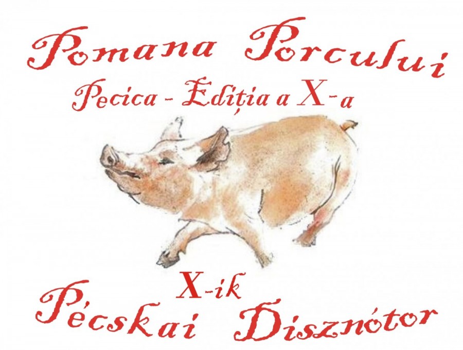 Pomana Porcului de la Pecica a ajuns la ediţia a zecea