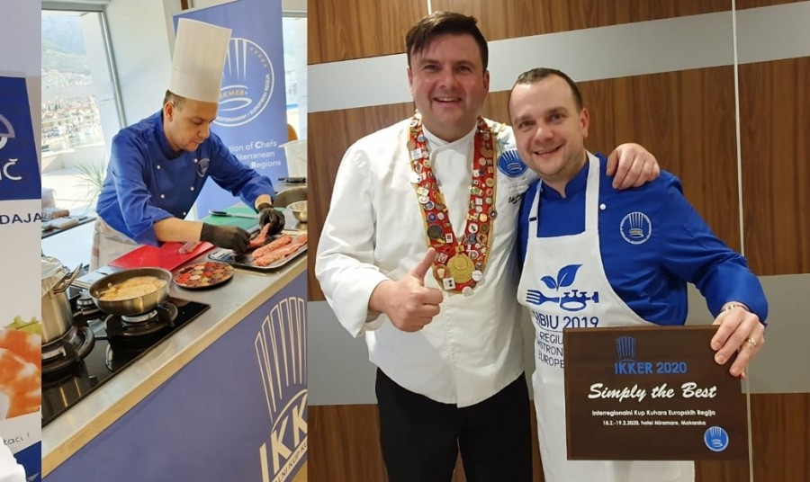 Un bucătar român, pe primul loc la Campionatul European Interregional de Gastronomie din Croația