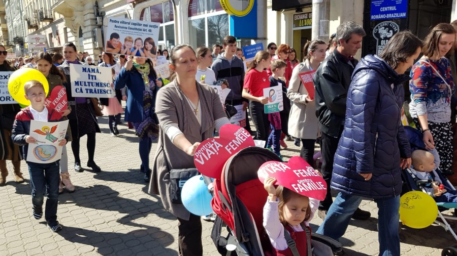 Marșul pentru Viață 2020 a fost reprogramat pentru 17 mai, de Ziua Națională a Familiei