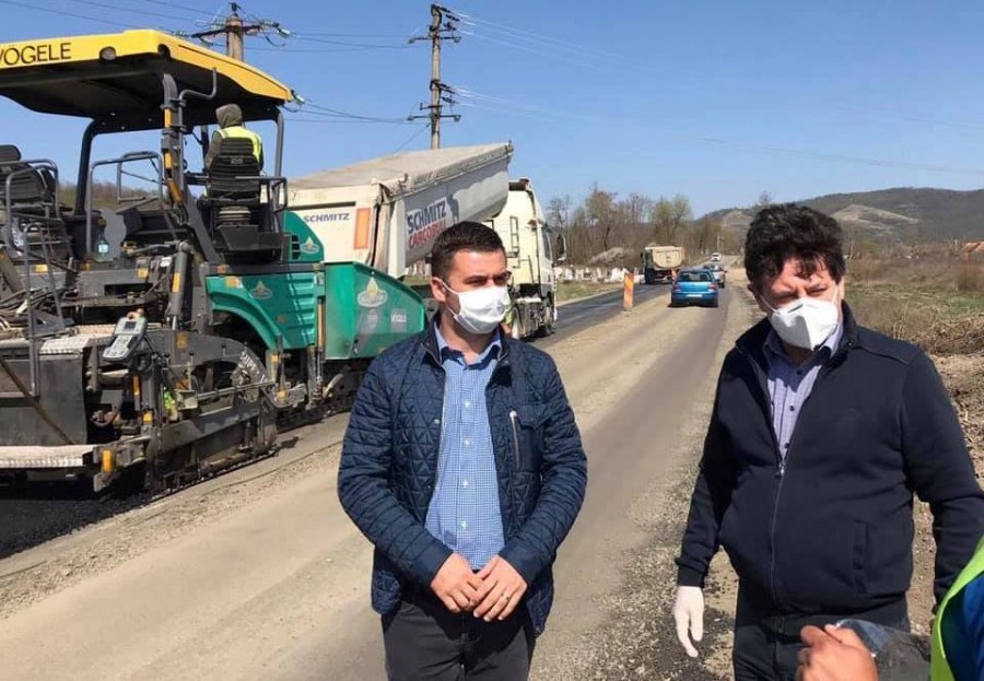 Iustin Cionca: „Șantierele deschise pe drumurile județene merg mai departe”