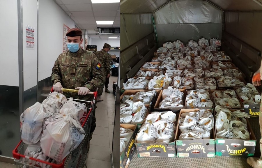 Sute de pachete alimentare vor ajunge la veteranii și văduvele de război din Arad și alte județe
