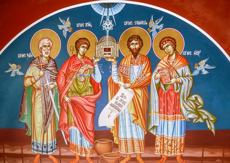 Sfinții Mucenici Zotic, Atal, Camasie și Filip de la Niculițel