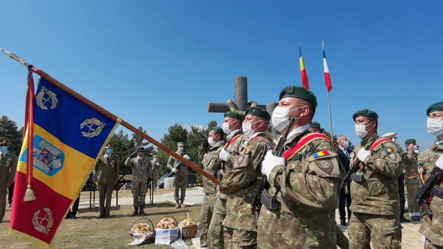 Eroii Războiului de Reîntregire, comemorați pe Dealul Coșna