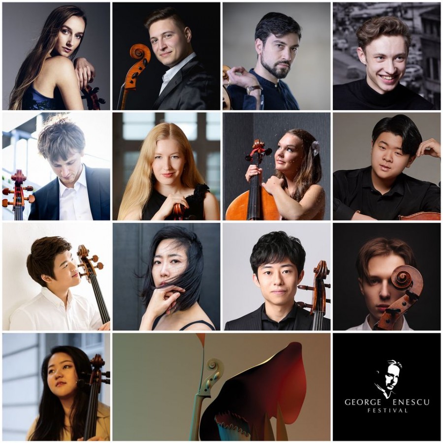 Ei sunt cei 13 violonceliști calificați în a II-a etapă a Concursului Internațional George Enescu