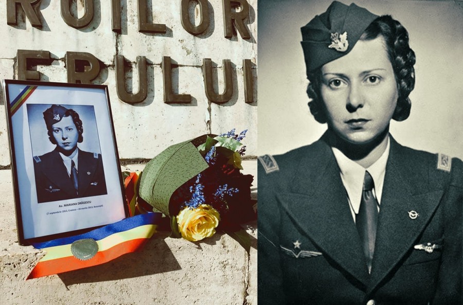 108 ani de la nașterea Marianei Drăgescu, aviatoare a Escadrilei Albe în timpul celui de-al Doilea Război Mondial