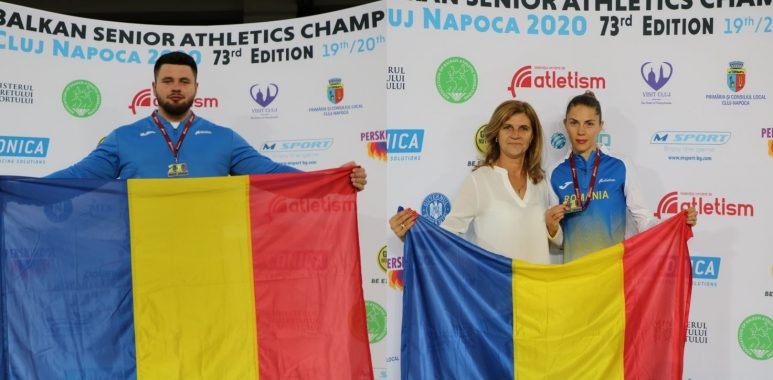 Trei medalii de Aur pentru România, în prima zi a Campionatului Balcanic de Atletism de la Cluj-Napoca