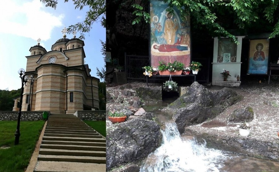 Izvorul cu ape tămăduitoare de la Mănăstirea Izbuc a ieșit din nou la suprafață, în ziua cinstirii Cuvioasei Parascheva