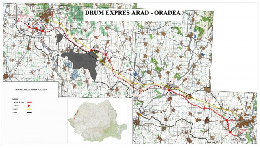 Parteneriat pentru construirea drumului expres Arad-Oradea