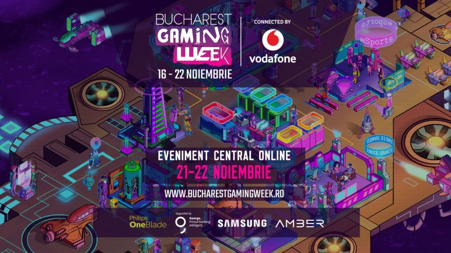 Începe Bucharest Gaming Week, cel mai mare eveniment dedicat industriei jocurilor video din România, ce se desfășoară exclusiv online - Evenimente conexe cu teme sociale