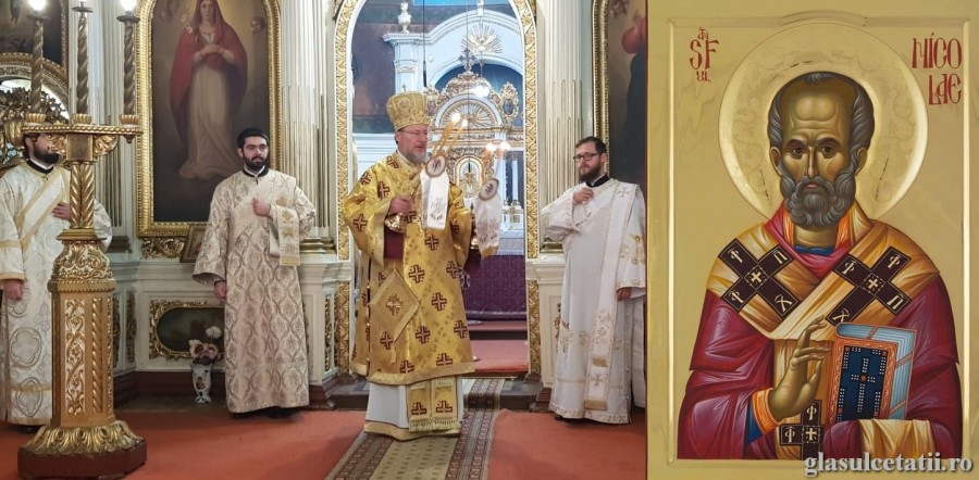 Sfântul Nicolae, îndreptător credinței și chip al blândeților, prăznuit la Catedrala Veche din Arad