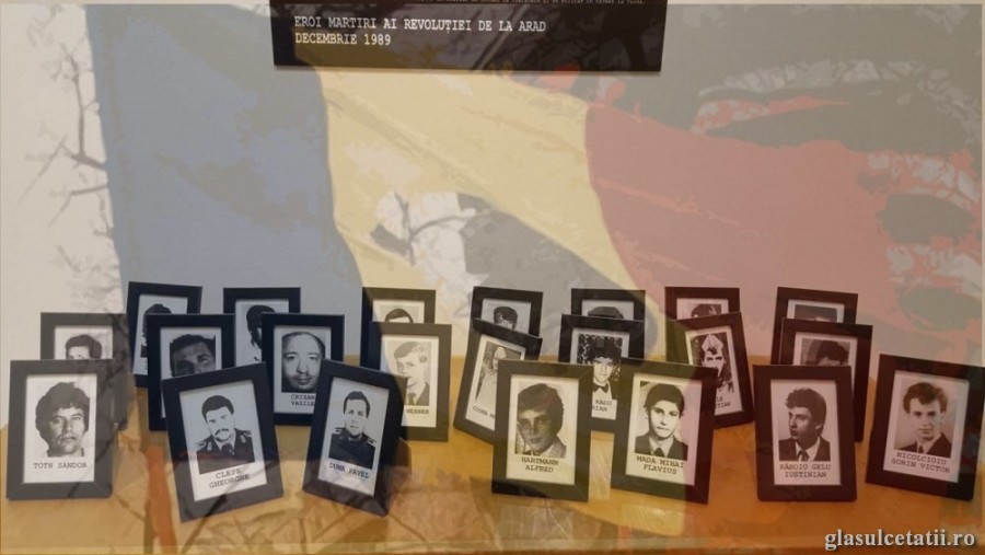 31 de ani de la Revoluția din 1989. Programul omagierii Eroilor la Arad