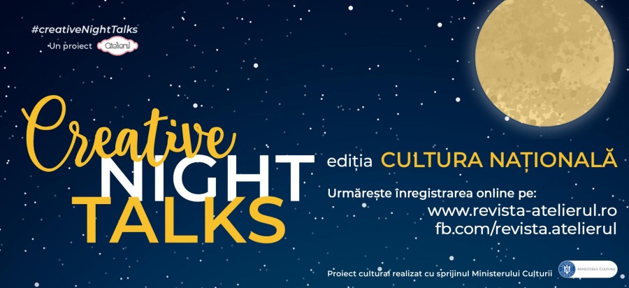 8 speakeri au povestit despre cum se poate integra tradiția în industriile creative şi culturale la Creative Night Talks – ediția Cultura Națională