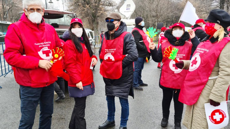Reducerea sporurilor scoate sindicaliștii Sanitas în stradă. Proteste în perioada 11 - 19 februarie