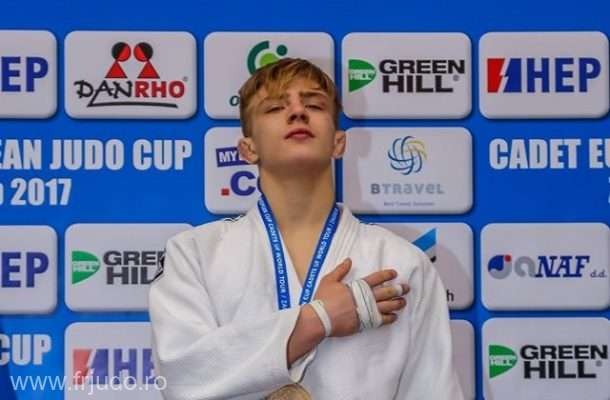 Adrian Şulcă a cucerit medalia de aur la Openul European de judo de la Zagreb