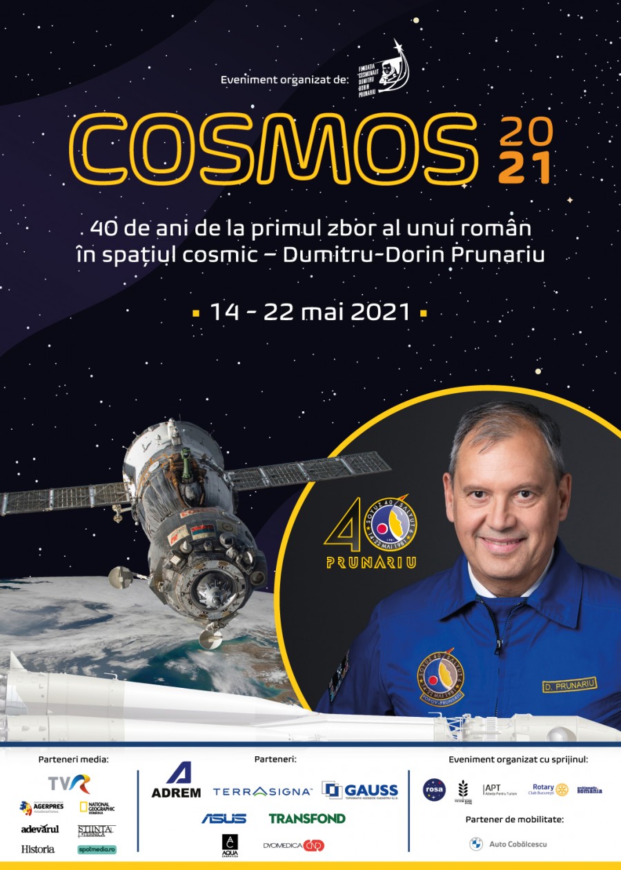 Pe 14 mai 2021 se sărbătoresc 40 de ani de la primul zbor al unui român în spațiu