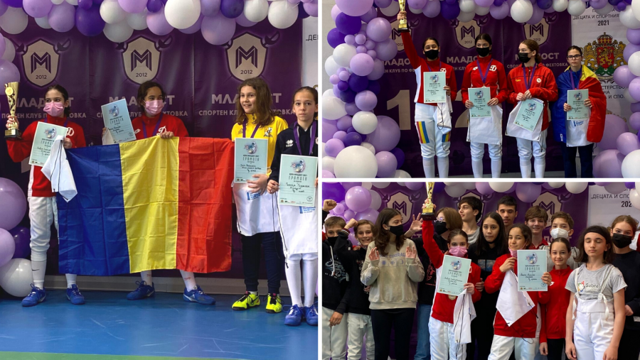 14 medalii, dintre care 4 de aur, la Mladost Cup Bulgaria!
