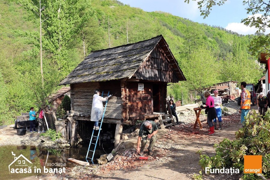 Zona morilor de apă de la Rudăria, curăţată de peste 200 de voluntari din ţară şi străinătate