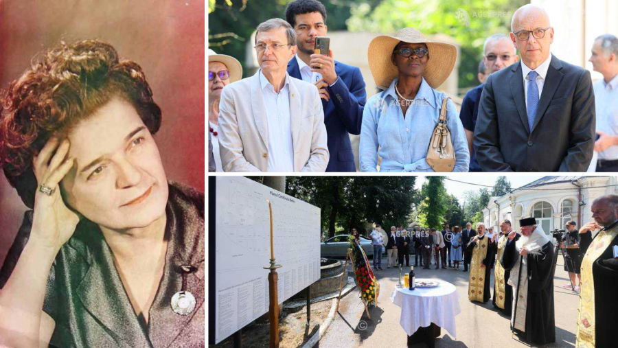 Ioana Radu, ambasadorul Germaniei în România și noua placă informativă cu numele personalităţilor româneşti inaugurată la Cimitirul Bellu