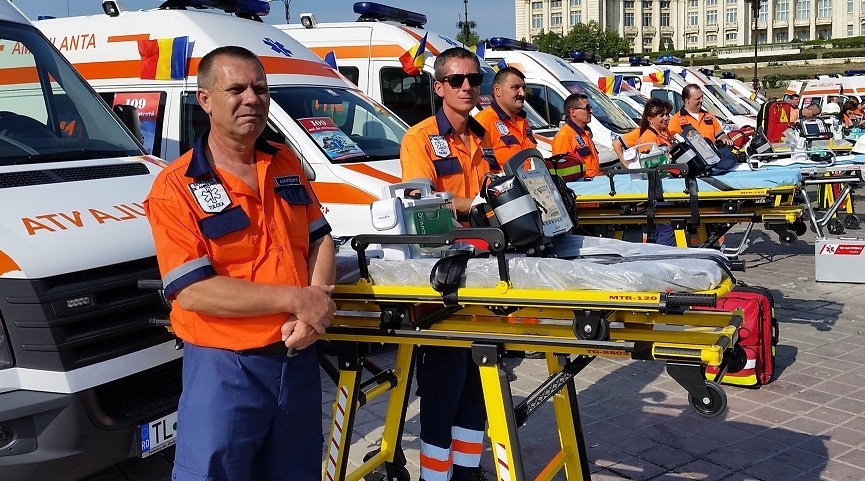 Sirenele ambulanțelor vor suna mâine în toată țara. Se împlinesc 115 ani de existenţă a Ambulanţei în România