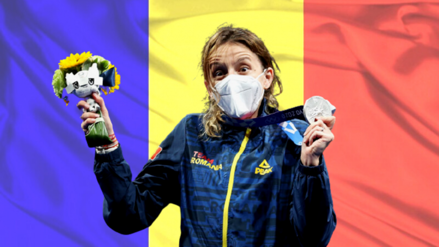 Prima medalie olimpică obținută la Tokyo a ajuns acasă! Ana Maria Popescu, întâmpinată cu flori, aplauze și multă emoție