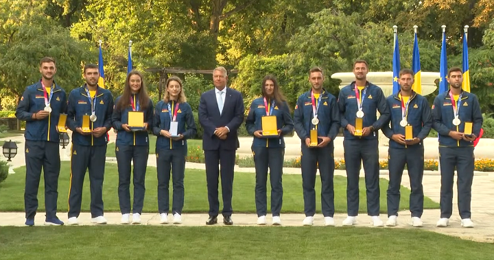 Cei 9 sportivi tricolori care au câștigat medalii la JO Tokyo 2020, decorați de Președintele României
