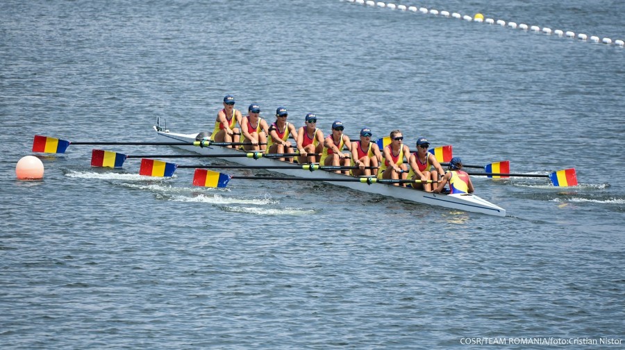 Record omologat! Barca feminină de 8+1 a României a stabilit la JO Tokyo 2020 un nou record olimpic și mondial