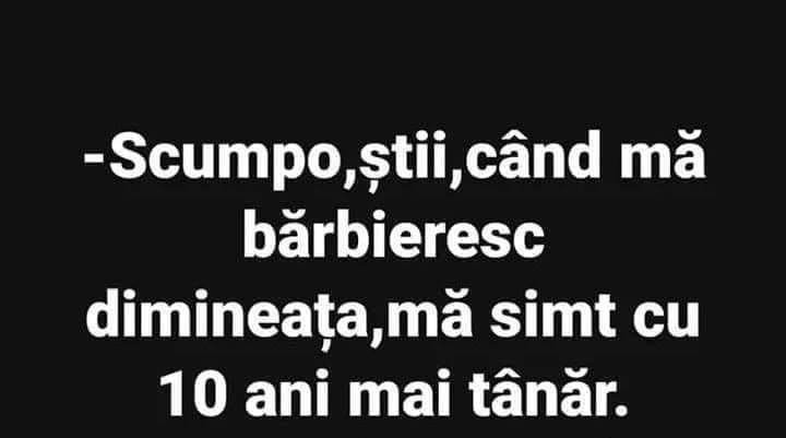 „Să mai şi râdem”: Bărbieritul şi tinereţea