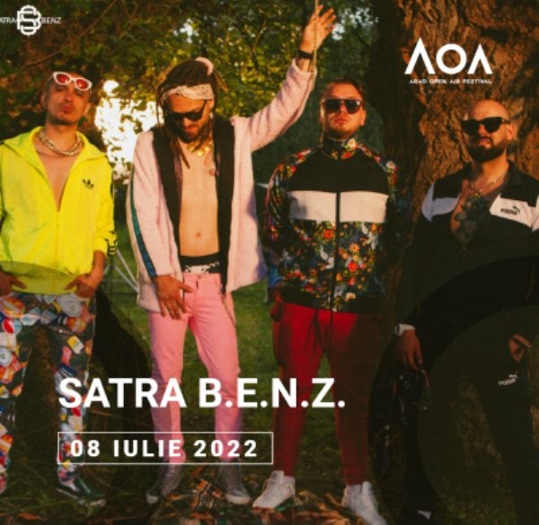 ŞATRA B.E.N.Z. vine să cânte pe scena Arad Open Air Festival (VIDEO)