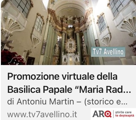 Promovarea virtuală a Bazilicii Papale „Maria Radna”