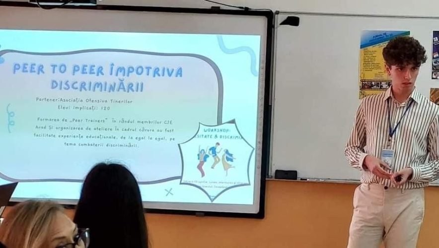 Rareş Giurgiu, elev al Colegiului Naţional „Moise Nicoară”, a obţinut locul al III-lea la Concursul Național „Parteneriat în educație-prezent și perspective”