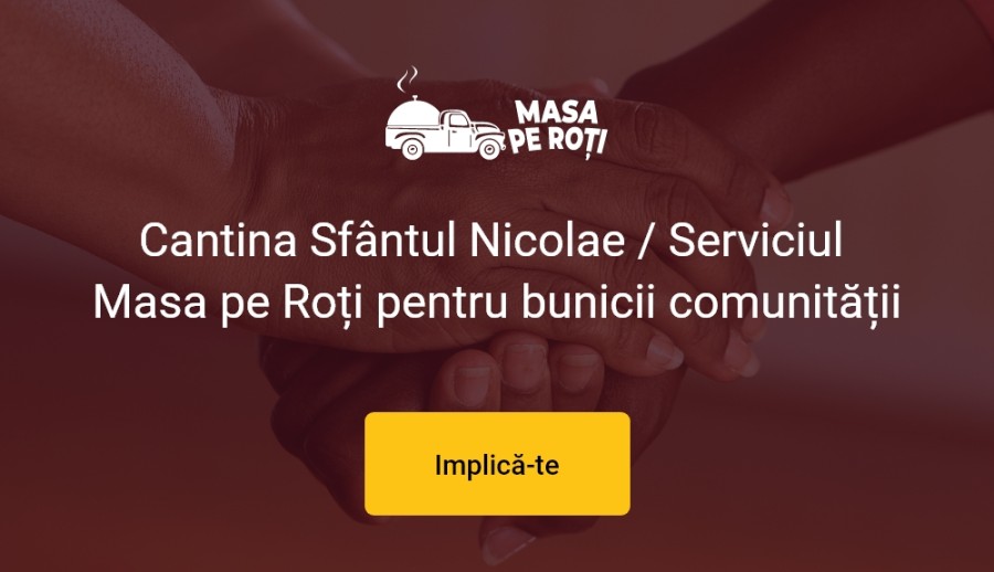 Masa pe Roti, o initiativa minunata si necesara