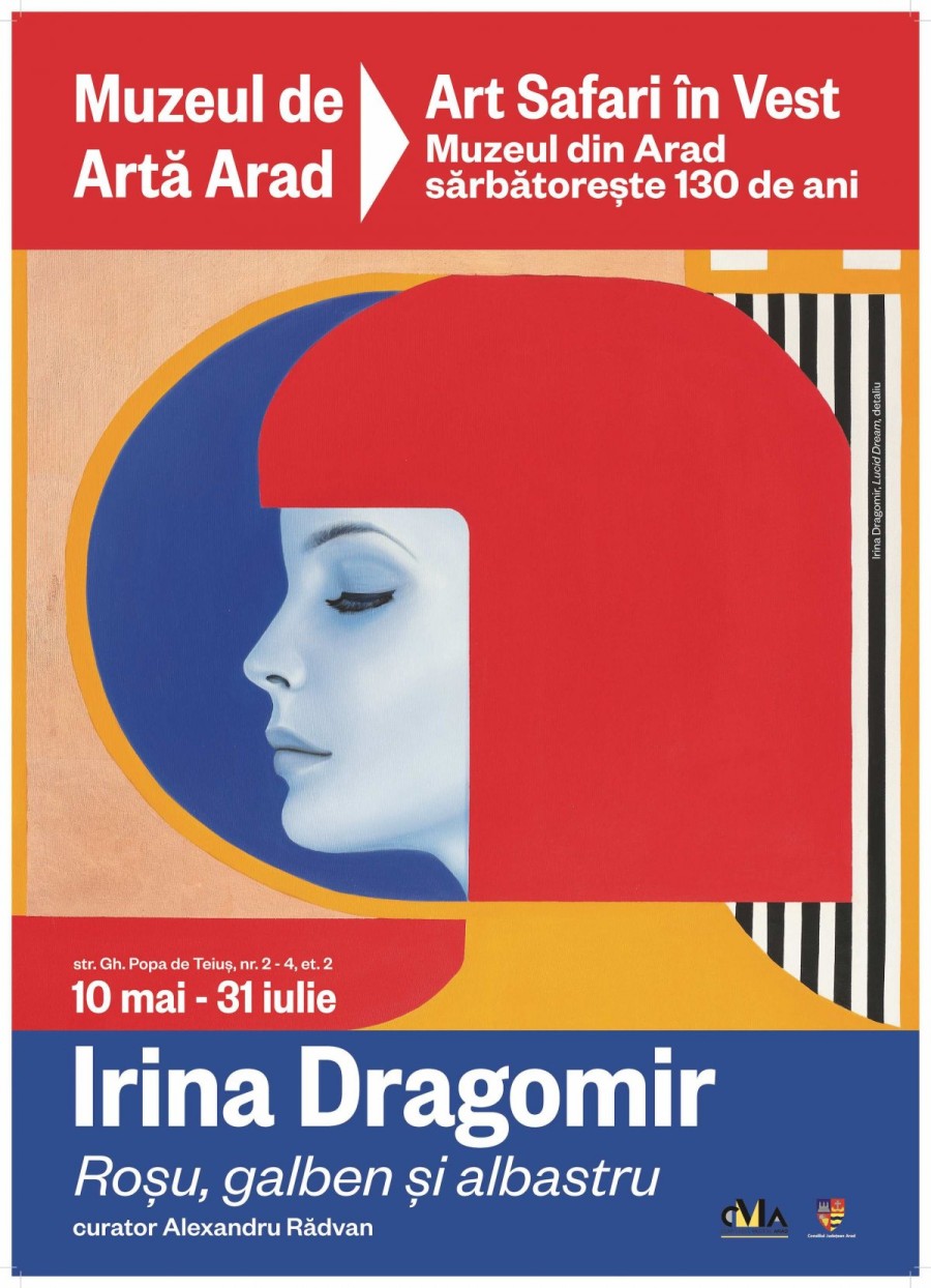 Prima expoziție Art Safari la Arad, cu ocazia redeschiderii Muzeului de Artă, este semnată de artista Irina Dragomir