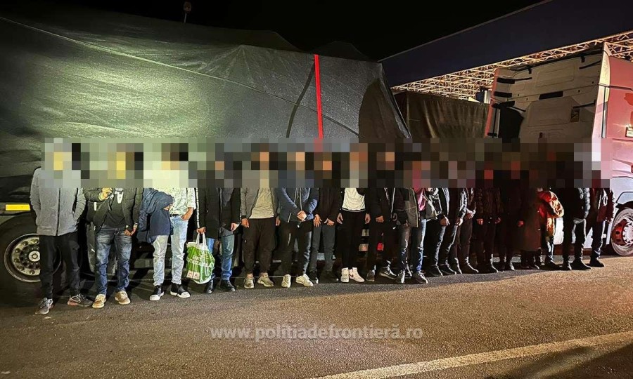 116 migranți au fost descoperiți la graniță, în ultimele 24 de ore