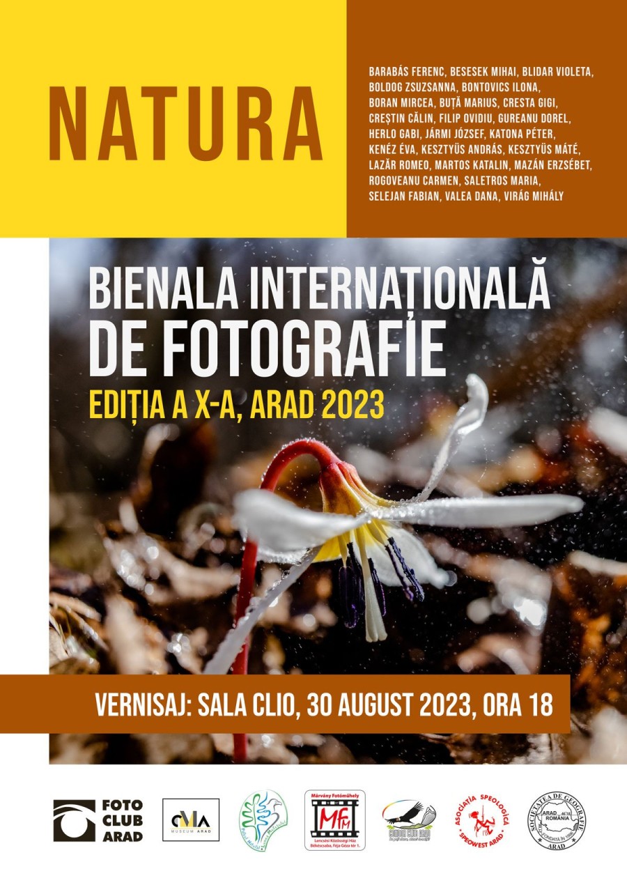 Bienala Internațională de Fotografie ”Natura” la Arad