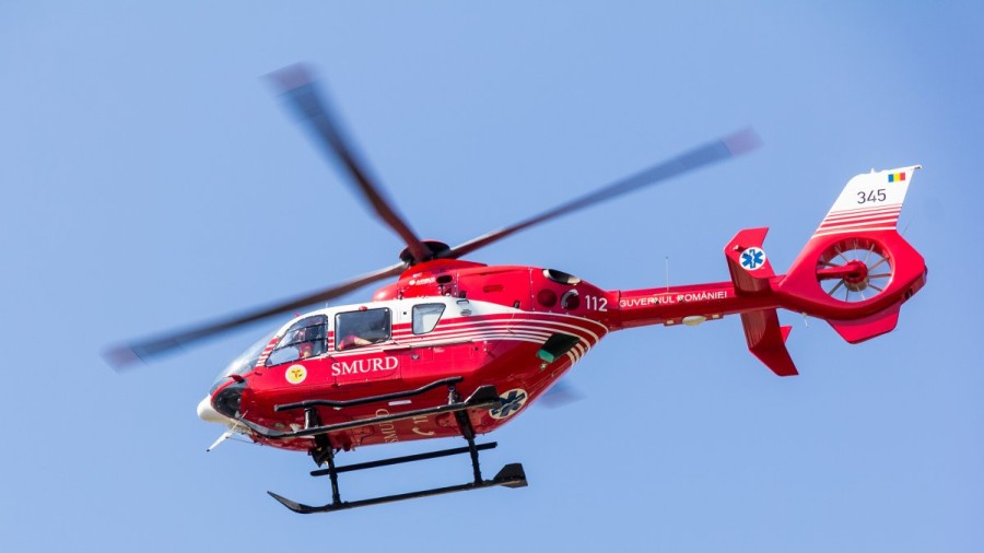 Elicopterul SMURD a intervenit la mai multe situații-limită în ultima săptămână