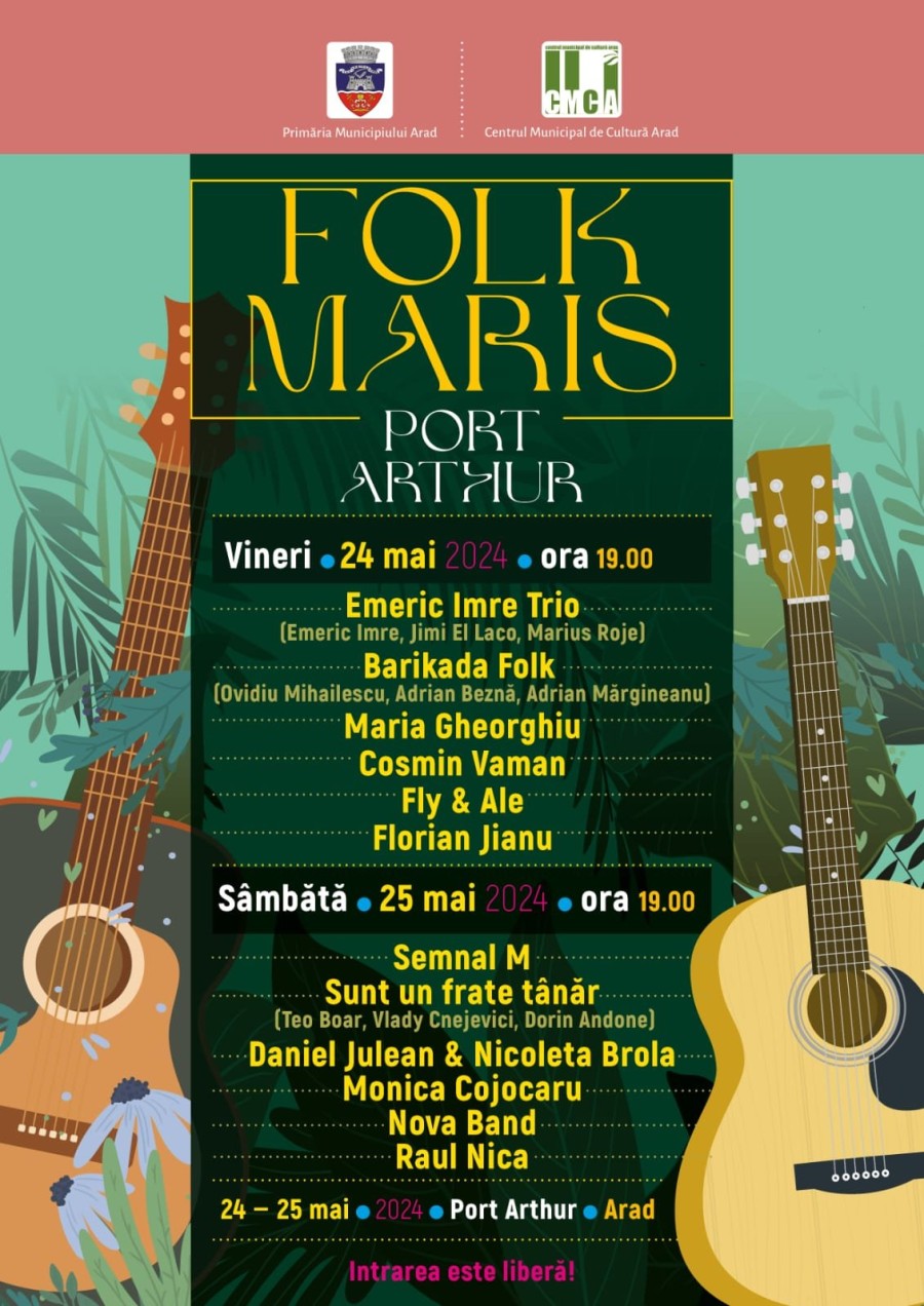 Festivalul „Folk Maris“, ediția 2024, la Port Arthur Arad
