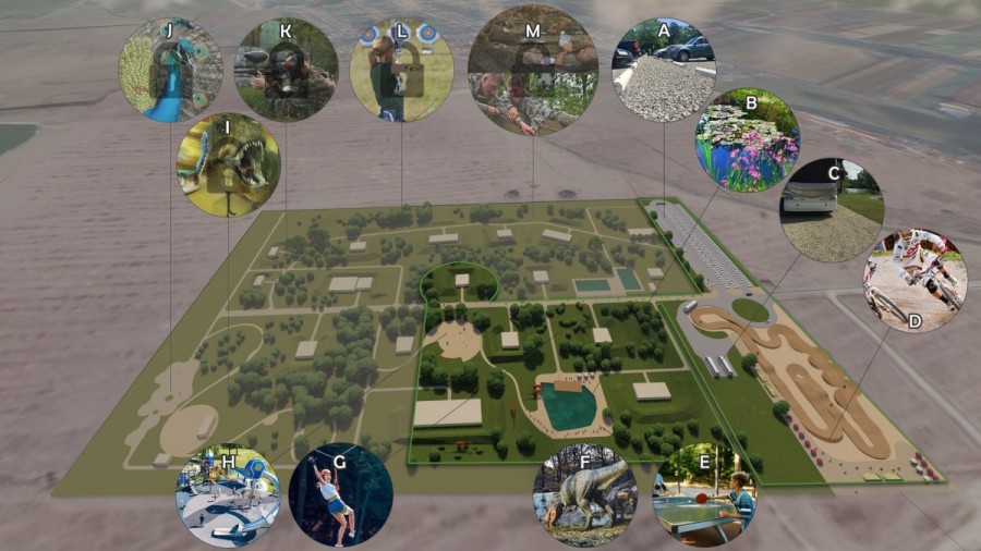 Dino Parc și multe alte atracții la Ineu, pe terenul unui fost depozit de armament