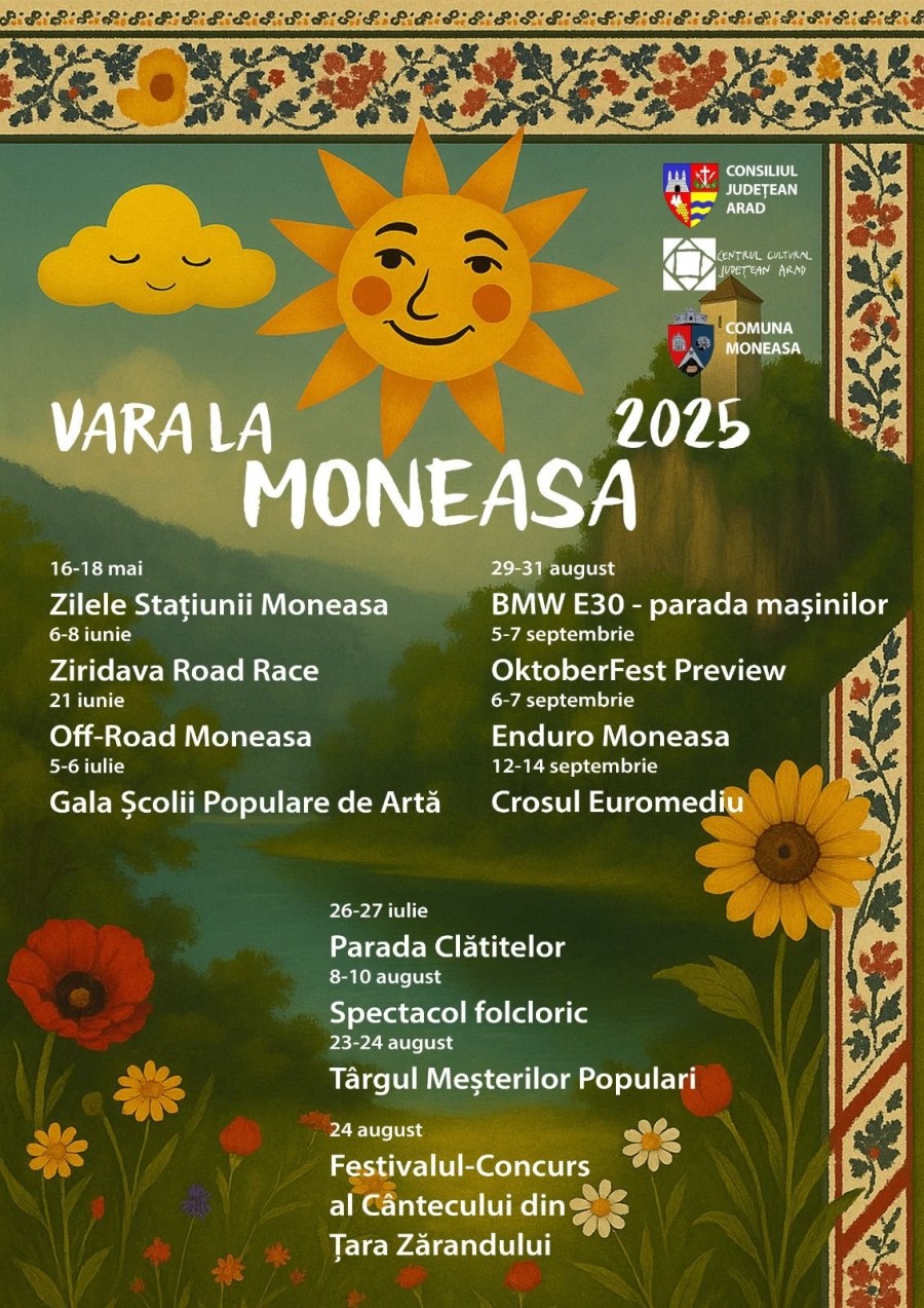 Vara la Moneasa 2025: tradiție, distracție și evenimente pentru toate vârstele (FOTO)
