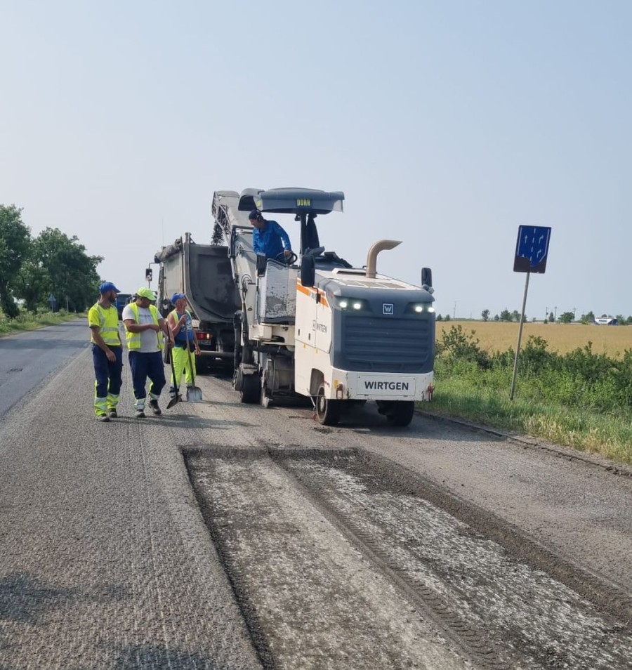 Ce lucrări se fac pe DN 69 între Arad și Timișoara (FOTO)
