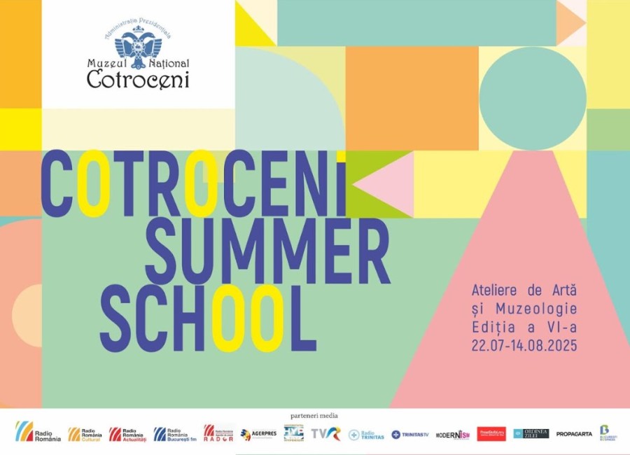 Cotroceni Summer School. Ateliere de artă și muzeologie”, ediția a VI-a, la Muzeul Național Cotroceni