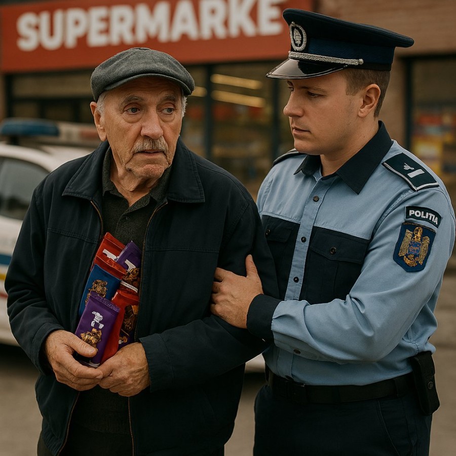 Dulciuri „pe datorie”: hoț  de ciocolată, în serie, la 71 de ani