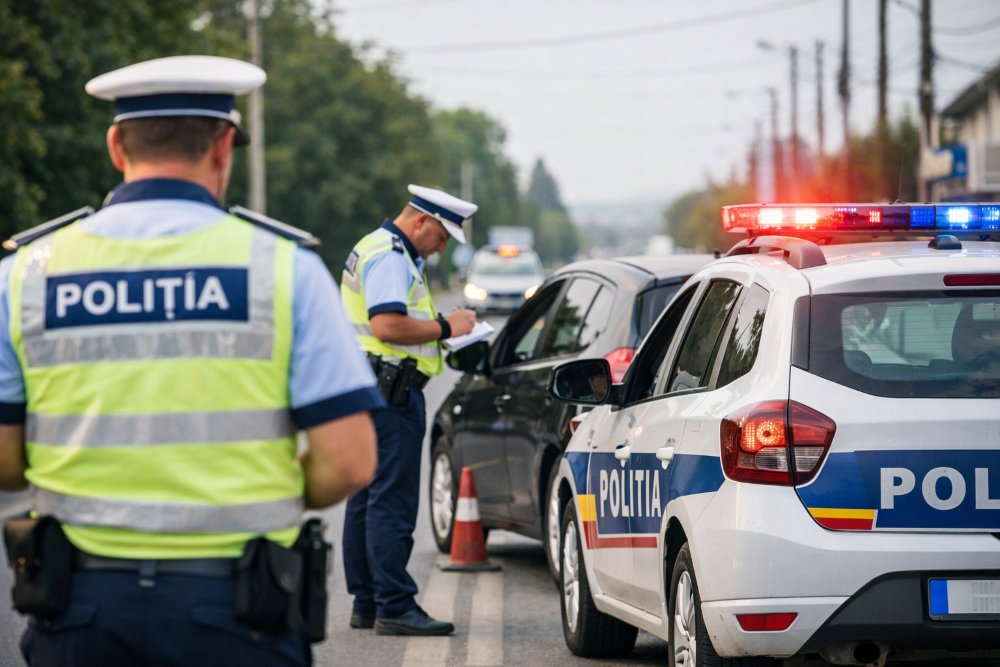 Cu permisul suspendat, dar tot la volan: tânăr din Vinga reținut 24 de ore