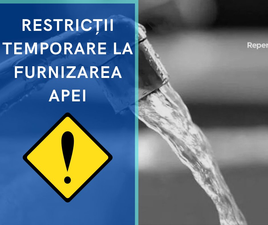 Program temporar de furnizare a apei în mai multe localități din județul Arad