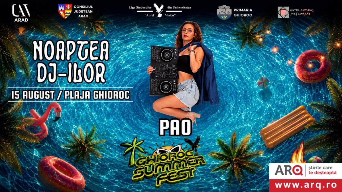 NOAPTEA DJ-ILOR – Ghiorocul se transformă într-un mare dancefloor!