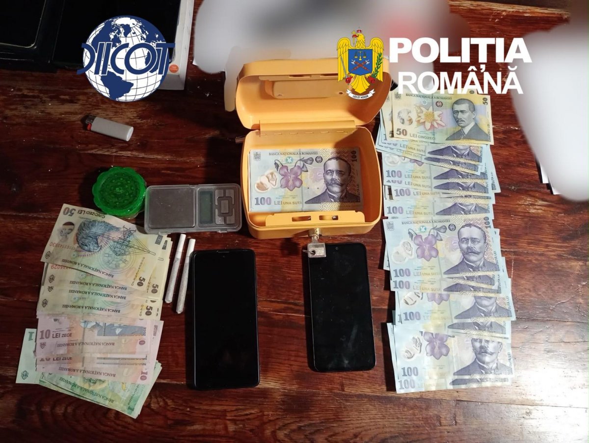10 PERSOANE CERCETATE PENTRU SĂVÂRȘIREA INFRACȚIUNILOR DE TRAFIC DE DROGURI DE RISC ȘI TRAFIC DE DROGURI DE MARE RISC 