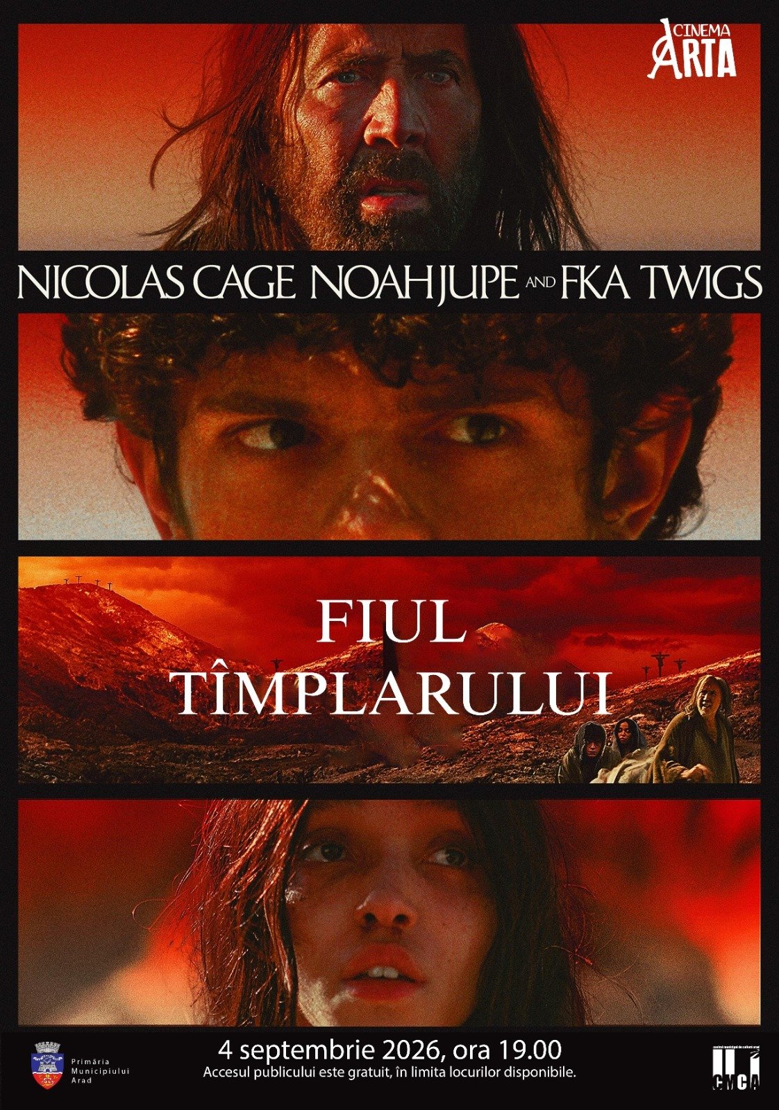 Filmul „Fiul tâmplarului“ va fi proiectat în sala mare de la Cinematograful „Arta“