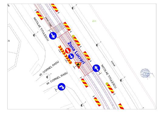 Restricții de circulație pe Bulevardul Nicolae Titulescu. Traficul va fi reorganizat în perioada 14–25 septembrie